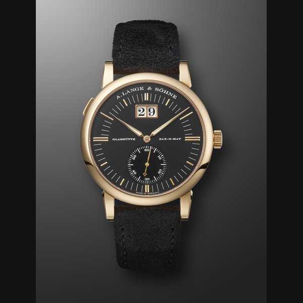 A. LANGE & SOHNE, PINK GOLD 'LANGEMATIX SAX-O-MAT' WITH ZERO RESET FUNCTION, REF. 308.031