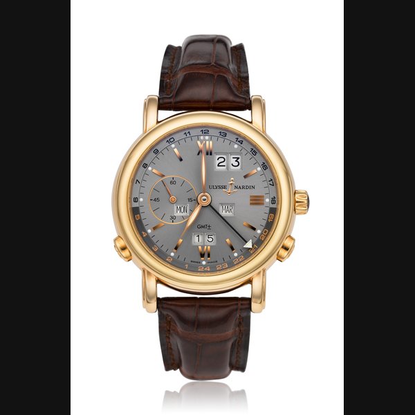 ULYSSE NARDIN, 18K PERPETUAL CALENDAR GMT, REF. 326-82