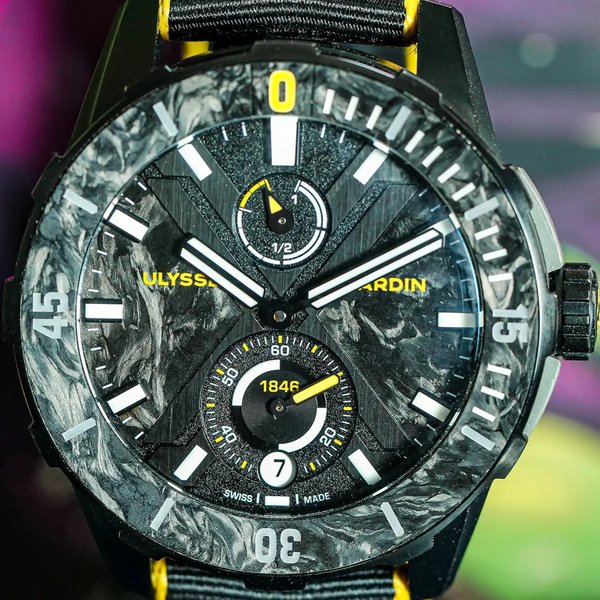 Ulysse Nardin Diver X Cape Horn 44 Titanium / Black / Strap - Limited to 300 Pieces Ref. 1183-170LE/92-CAP