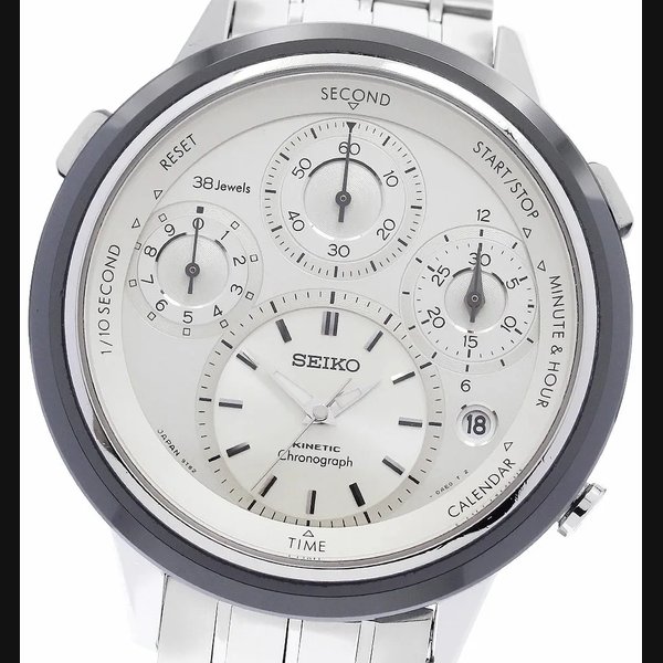 Seiko SBCG003 40th Anniversary Kinetic Watch B+AB+ used, light scratches From Ja Ref. SBCG003/9T82-0AE0