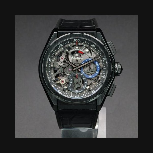 Zenith Defy El Primero21 Chronograph 49.9000.9004/78.R582 44MM Skeleton Dial Full Set WARRANTY