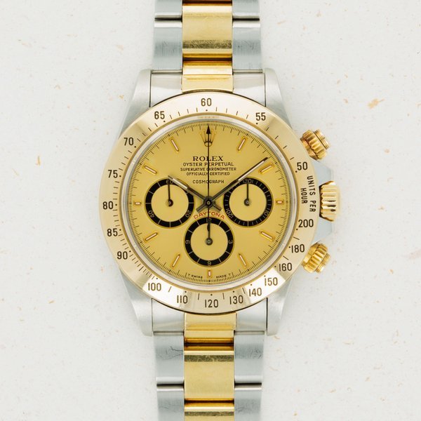 Rolex Rolex Daytona Floating Cosmograph 16523 Two-Tone Champagne Dial