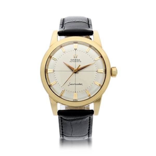 Omega Reference GX6250 Seamaster A yellow gold automatic wristwatch, Circa 1961