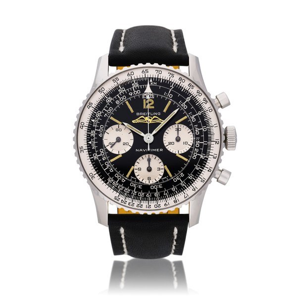 Breitling Reference 806 Navitimer | A stainless steel chronograph wristwatch with slide rule bezel, Circa 1965 · 806
