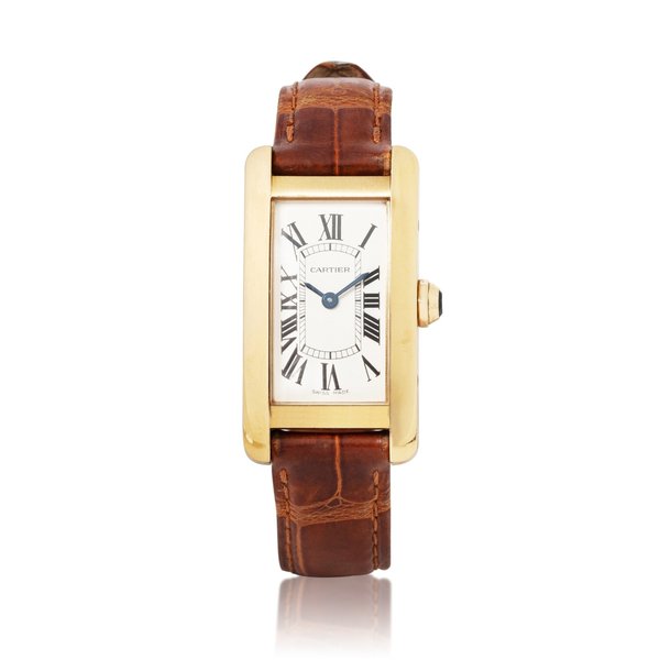 Cartier | Montre bracelet de dame, "Tank américaine" | Lady's wristwatch, 'Tank américaine'