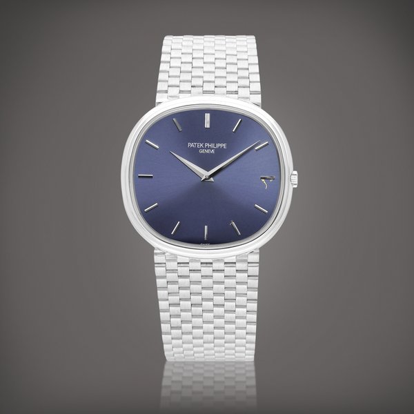 Patek Philippe Ellipse, Reference 3739 | A white gold bracelet watch, Circa 1977 | 百達翡麗  Ellipse 型號3739 | 白金鏈帶腕錶，約1977年製 · 3739