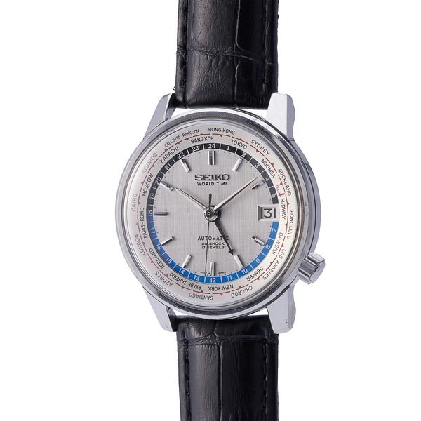 Seiko SEIKO 6217-7000 ,WORLD TIME, STEEL | Only Online Auction | Hong Kong,September 28, 2022 · 6217-7000