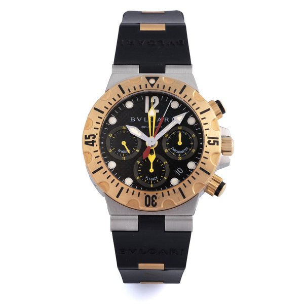 Bulgari Bulgari Ref Sc 40 Sg Diagono Professional Scuba