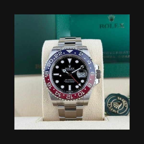 Rolex Rolex GMT-Master II2022 Pepsi Black Oyster 126710BLRO