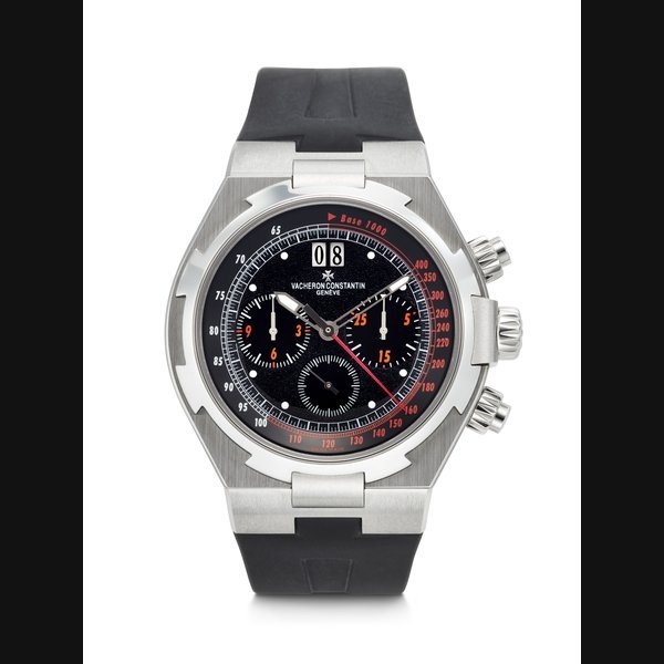 Vacheron Constantin VACHERON CONSTANTIN, LIMITED EDITION STAINLESS STEEL CHORONOGRAPH 'OVERSEAS SPECIAL U.S. EDITION' WITH OUTSIZED DATE, REF. 74150/000A-9337