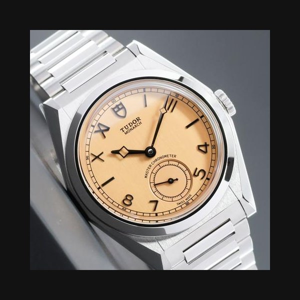 TudorMonarch 39 mm 2026 Complete Dark Champagne Dial Steel Bracelet T-Fit Clasp 2639W1A0U