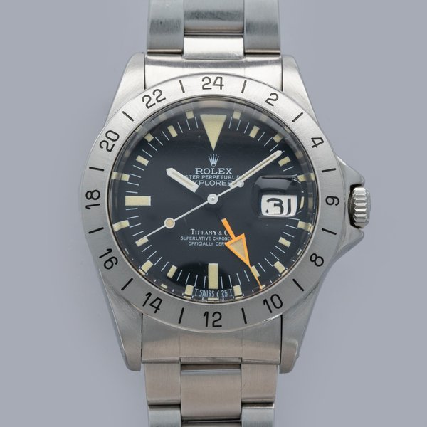 Rolex Rolex Explorer II 1655 Orange Hand Explorer Retailed by Tiffany & Co.