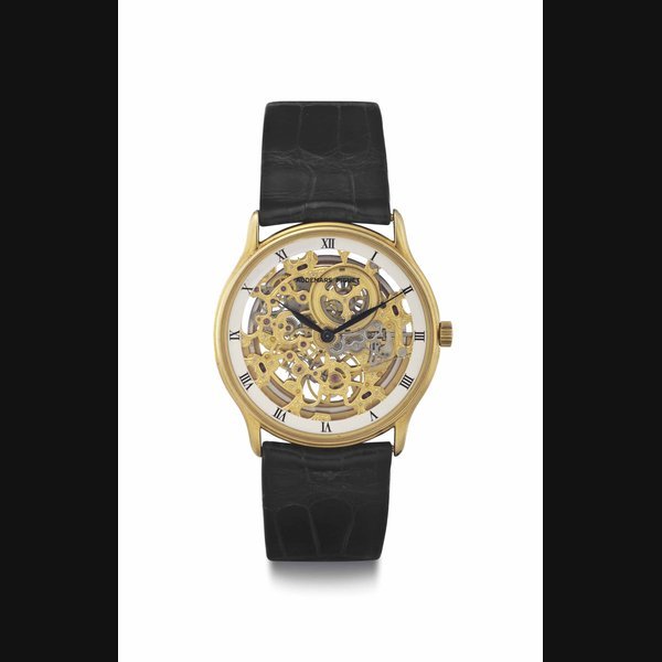 Audemars Piguet Audemars Piguet. An 18k Gold Ultra Thin Automatic Wristwatch SIGNED AUDEMARS PIGUET, NO. C-98580, CIRCA 1975
