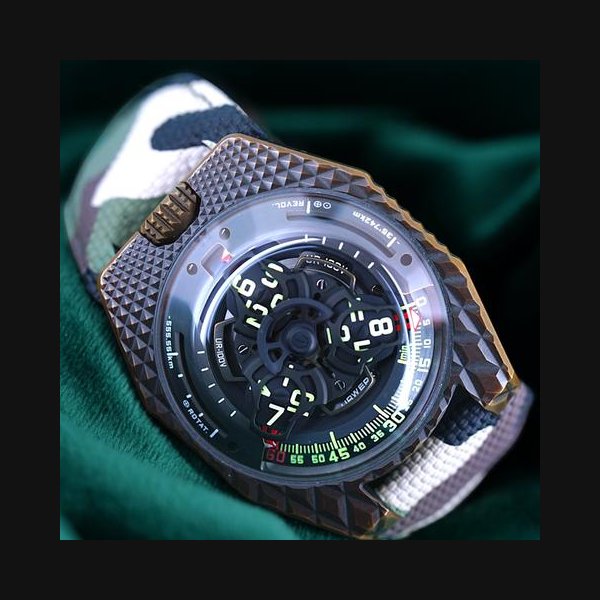 Urwerk UR-202T-REX LIMITED EDITION 22 RARE BRONZE 70k MSRP OPENWORKED Complete Set MINT DUTY FREE Ref. UR-100V