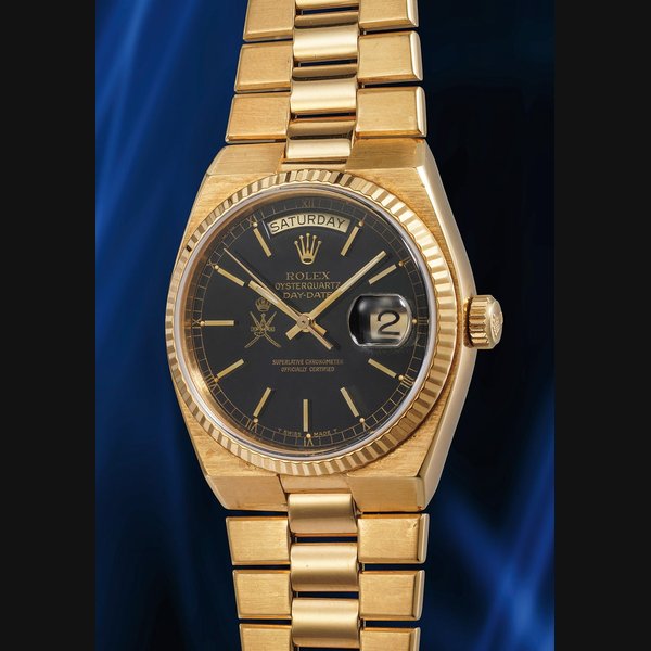 Rolex Ref. 19018 Day-Date Oysterquartz "Khanjar"