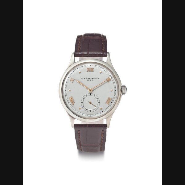 Vacheron Constantin Vacheron Constantin. A Fine and Rare Stainless Steel Wristwatch with Presentation Box SIGNED VACHERON & CONSTANTIN, GENÈVE, MOVEMENT NO. 460'741, CASE NO. 293'128, CIRCA 1940