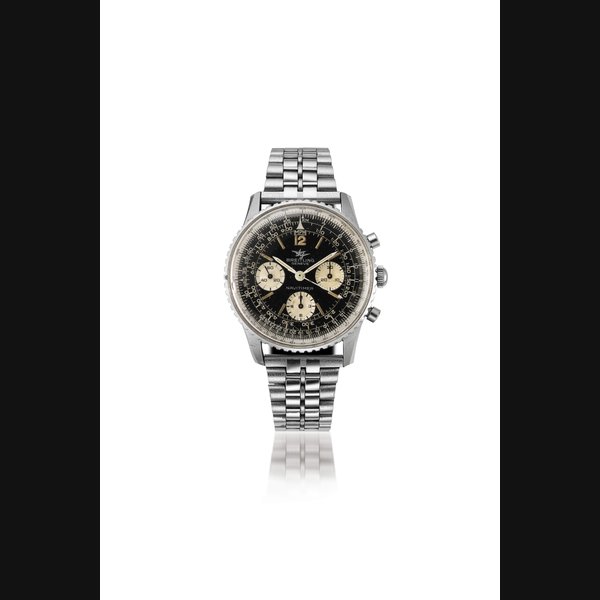 BREITLING, STAINLESS STEEL NAVITIMER CHRONOGRAPH WRISTWATCH, REF. 806 CASE NO. 1’066’924