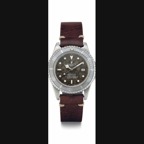 Rolex. A Stainless Steel Automatic Wristwatch with Center Seconds, Date, and Charismatic Dial SIGNED ROLEX, OYSTER PERPETUAL DATE, SEA-DWELLER, 4000FT=1220M, SUPERLATIVE CHRONOMETER OFFICIALLY CERTIFIED, REF. 16660, CASE NO. 8'390'870, CIRCA 1984