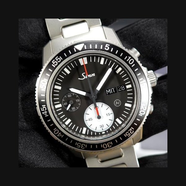 Sinn Sinn EZM 1342 mm 613 ST Chronograph 613.012 Automatik FULL SET 11/2025 Stahlband EZM 13.1 PUSH FS
