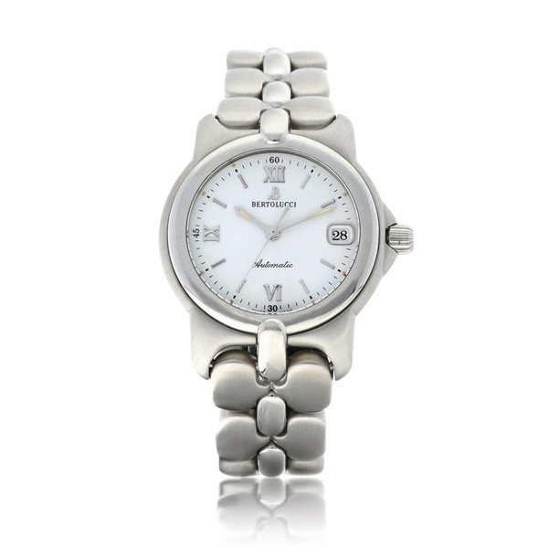 Bertolucci Reference 134.55.41.120 | A stainless steel bracelet watch with date, Circa 2006 | 型號134.55.41.120 | 精鋼鏈帶腕錶，備日期顯示，約2006年製 · 134.55.41.120