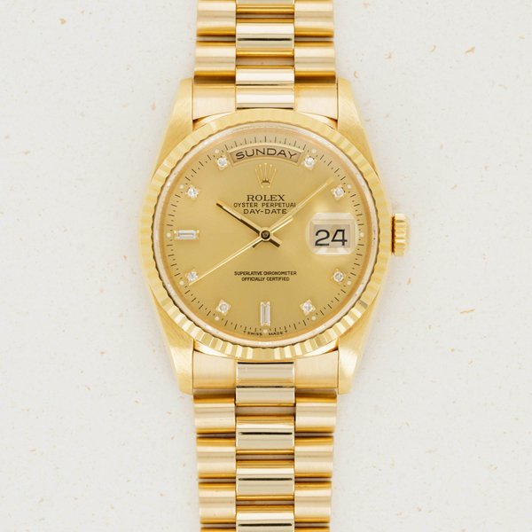 Rolex Rolex Day-Date Diamond Dial 18238 · 18238