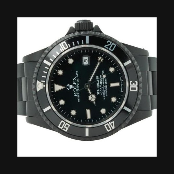 Rolex Rolex Sea-Dweller 400016600 Black Dial 40mm PVD DLC Ser. W 11289
