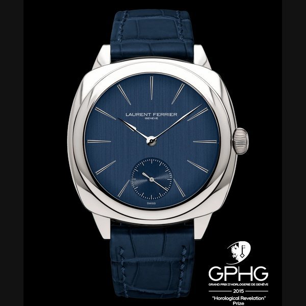 Laurent Ferrier Laurent Ferrier Square Micro‑Rotor – Blue