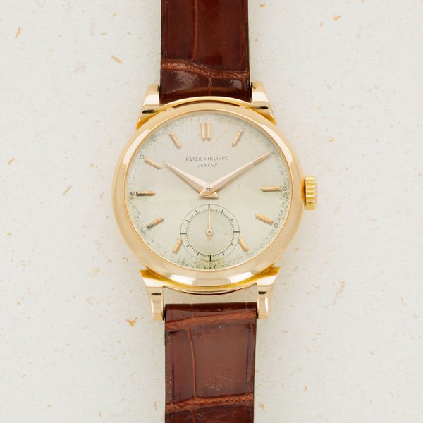 Patek Philippe Patek Philippe Calatrava 1491 18k Rose Gold Scroll Lugs 