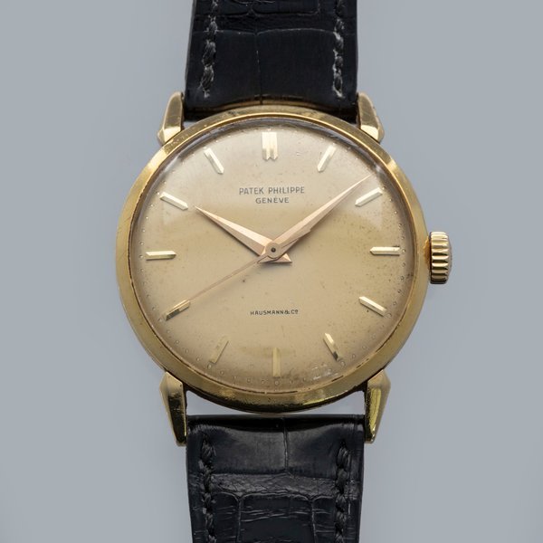 Patek Philippe Patek Philippe Calatrava 1578 Center Seconds Retailed by Hausmann & Co. 18k YG