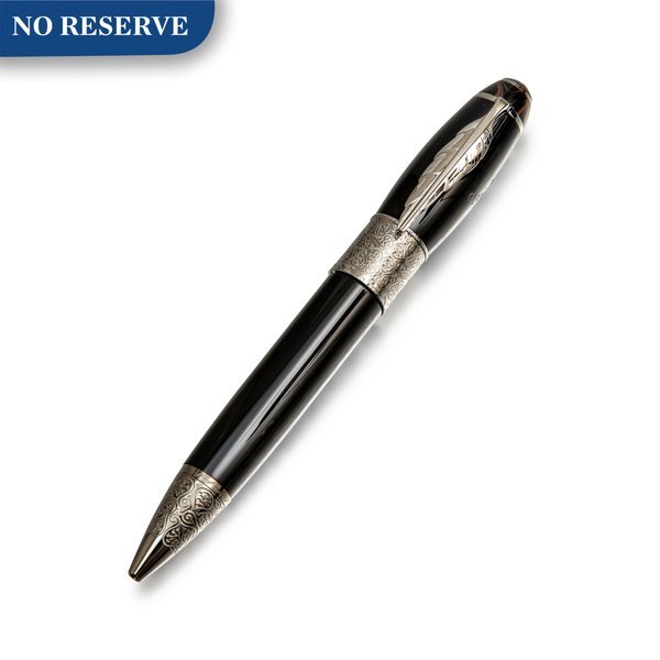 Montblanc | Daniel Defoe | A limited edition metal work and resin ballpoint pen, Circa 2020 | 萬寶龍 | Daniel Defoe   限量版金屬及樹脂簽字筆，約2020年製