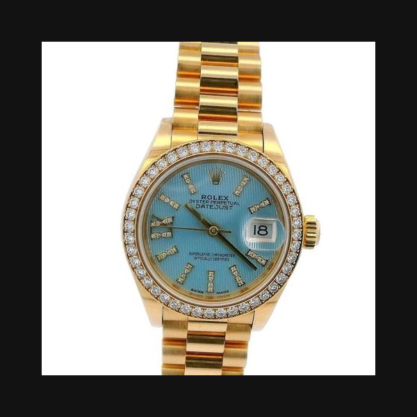 Rolex Lady-Datejust279138 RBR 28mm Diamond Dial & Bezel Ladies Watch Ref. 279138RBR