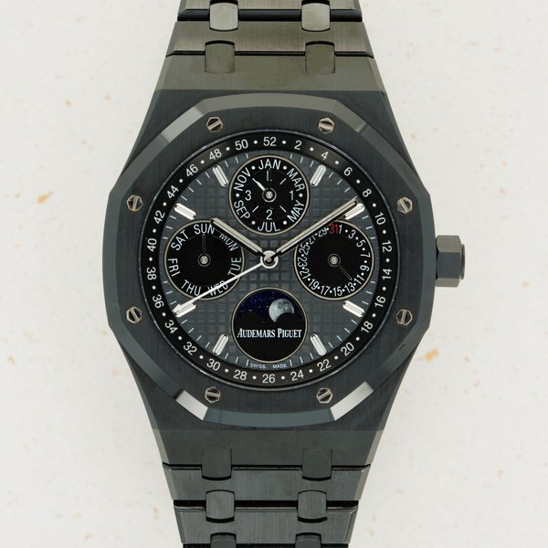 Audemars Piguet Audemars Piguet Royal Oak Black Ceramic Perpetual Calendar 26579CE.OO.1225CE.01