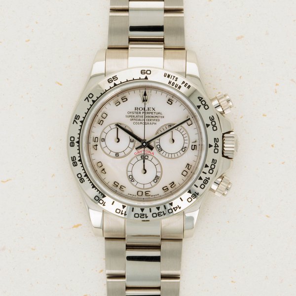Rolex Rolex Daytona 116509 Mother of Pearl Dial WG 