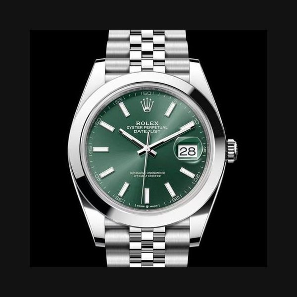Rolex Rolex Datejust41 Mint Green Dial on Jubilee 126300 2026 Mint Green Dial on Jubilee
