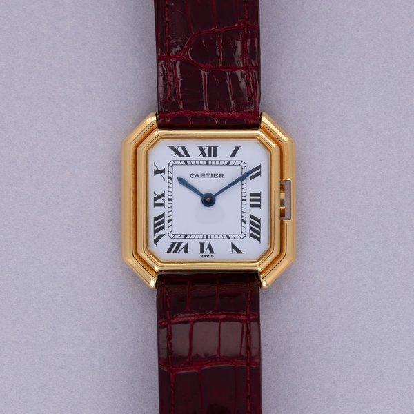Cartier Cartier Tank Ceinture 78099 Paris Dial 18k YG