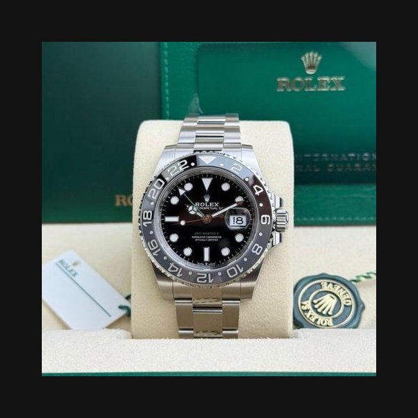Rolex Rolex GMT-Master IIUNWORN 2026 Bruce Wayne 40mm Black/Grey Oyster 126710GRNR