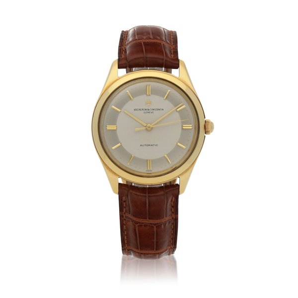Vacheron Constantin Ref. 4870 Yellow gold wristwatch with two-tone dial Circa 1960 | 江詩丹頓 4870型號黃金腕錶配雙色錶盤，年份約1960