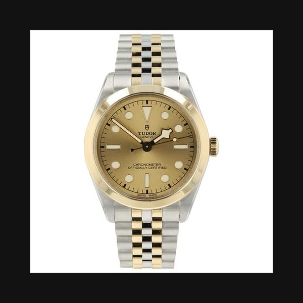 TudorBlack Bay Champagne Dial Yellow Gold And Steel 36mm Automatic 78643 Ref. 79643