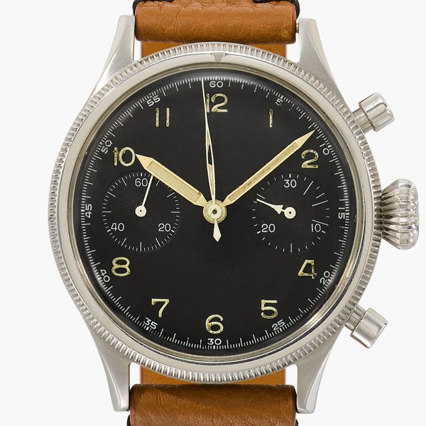 Breguet Type XX 'Armée de l'Air' | A stainless steel flyback chronograph military wristwatch | Circa 1954