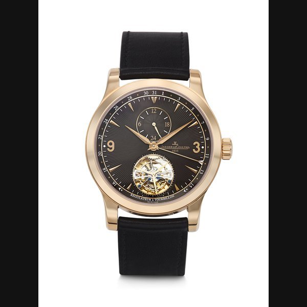 Jaeger-Lecoultre JAEGER-LECOULTRE, PINK GOLD LIMITED EDITION DUAL TIME 'GRAND MASTER TOURBILLON' WITH DATE, REF. Q1662450
