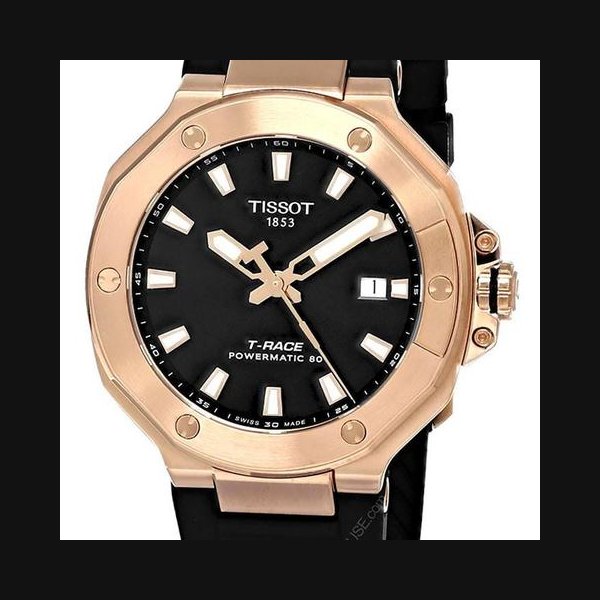 Tissot T-RacePowermatic 80 Automatic 41MM Men's Watch T141.807.37.051.00 Ref. T1418073705100