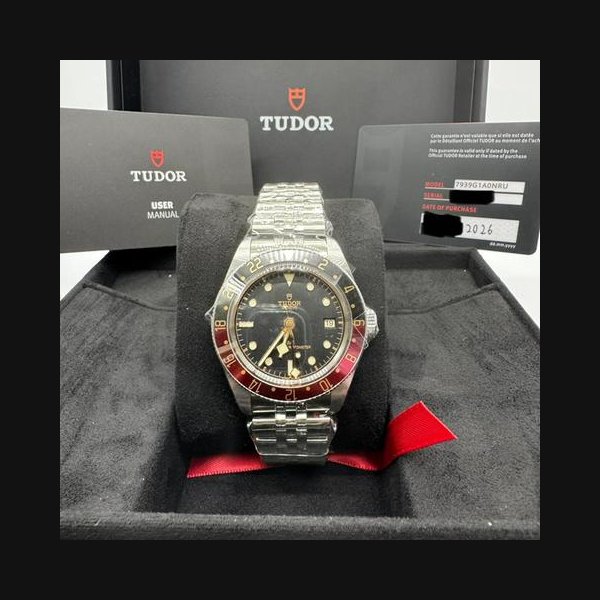 Tudor Black Bay2026 NEVER WORN Black Bay 58 GMT M7939G1A0NRU-0003 Jubilee Bracelet Complete Set Black Dial