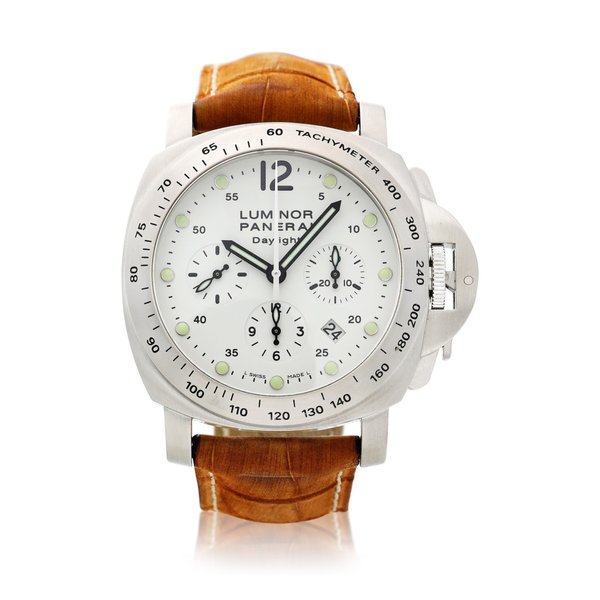 Panerai Reference PAM00251 Luminor, A stainless steel automatic chronograph wristwatch with date, Circa 2008