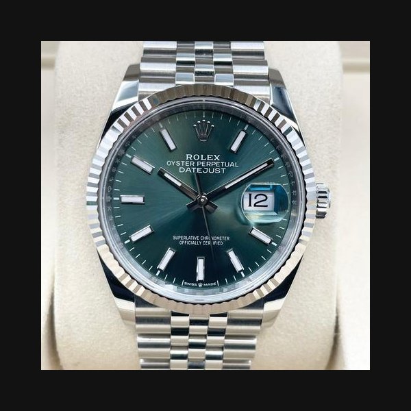 Rolex Rolex Datejust36 mint green 126234 2025/09