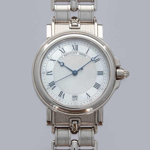 Breguet Breguet Marine Diver 3400BB/12/B90 Diamond MOP Dial on Bracelet 18k WG