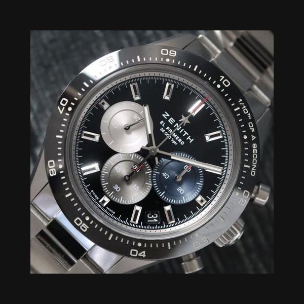 Zenith Chronomaster SportEl Primero Chronograph Sport Ref. 03.3100.3600/21.M3100 Box and 2022 Card Ref. 033100360021M3100