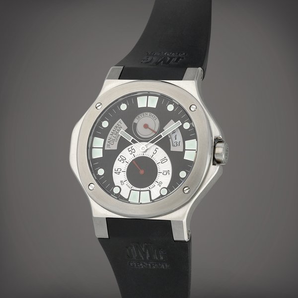 Jean-Mairet Gillman Seven Day Sport | A limited edition stainless steel wristwatch with date and seven day power reserve | Circa 2005