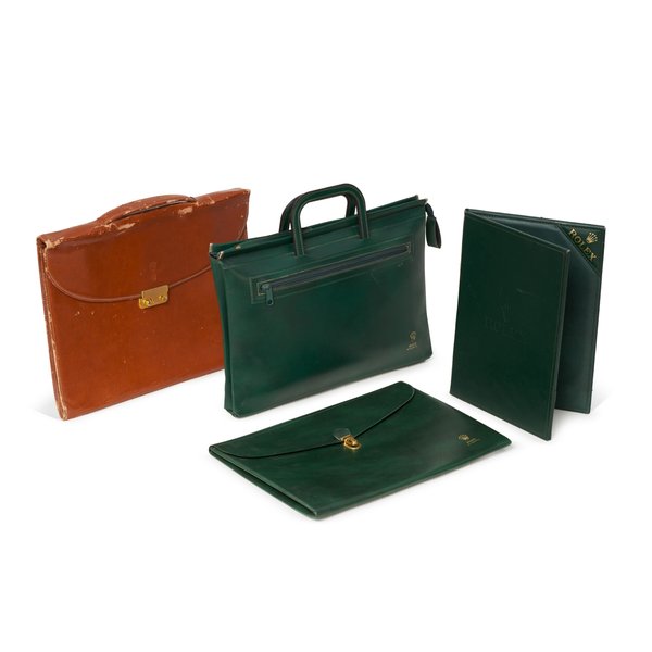 Rolex Set of three bags and one folder