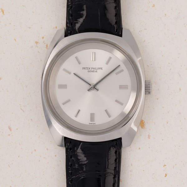 Patek Philippe Patek Philippe  Calatrava 3579/001 Stainless Steel Silver Dial Box and Papers