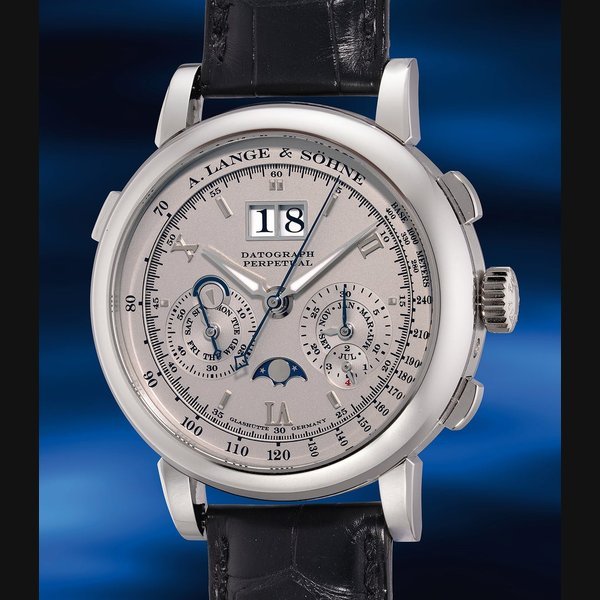 THE CONNOISSEUR A. THE CONNOISSEUR A. Lange & Söhne Ref. 410.025 Datograph Perpetual, First Generation · 410.025